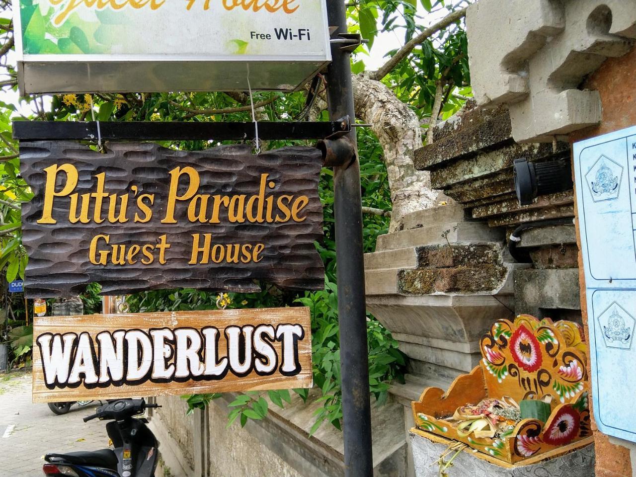 Putu's Paradise Guesthouse Ubud Eksteriør billede